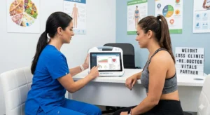Ventajas de la vigilancia de la salud crónica a través del teléfono inteligente RE.DOCTOR Vitals para Clínicas de Pérdida de Peso